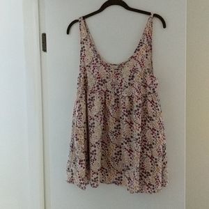 FREE PEOPLE FLORAL TUNIC size M